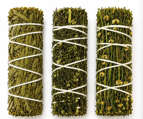 Geranium, Yarrow, Chamomile