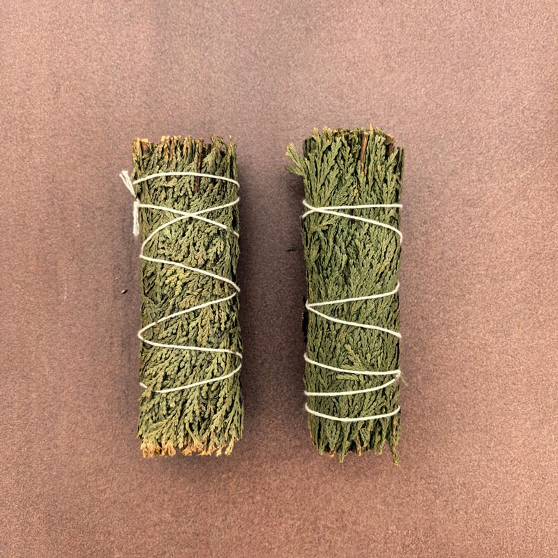 Cedar and Sage Natural Aromatic Herbal Smudge/Cleansing Incense – Flameless Fragrance - Image 3
